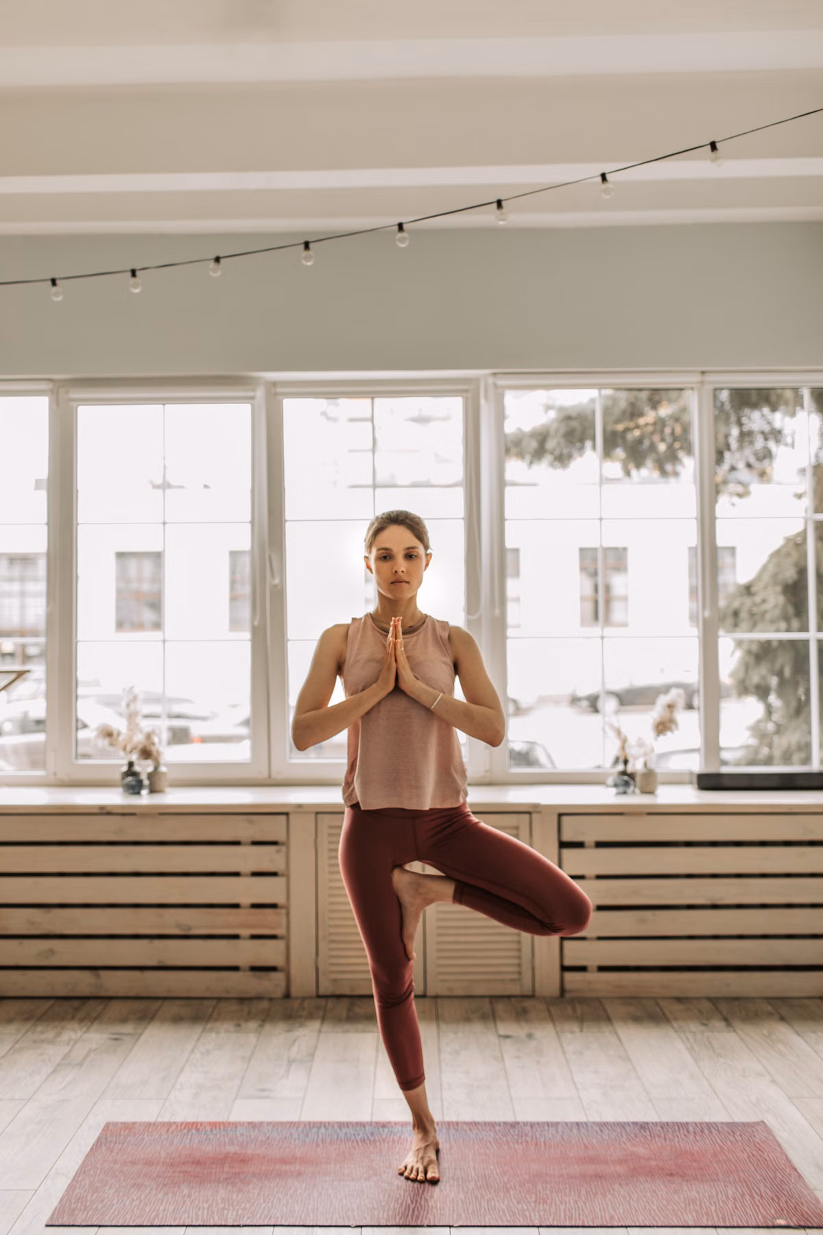 Finding balance in tree pose